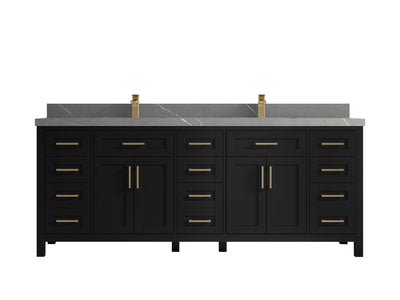 Cambridge 84 in. W x 22 in. D Double Sink Bathroom Vanity - Willow Bath and Vanity