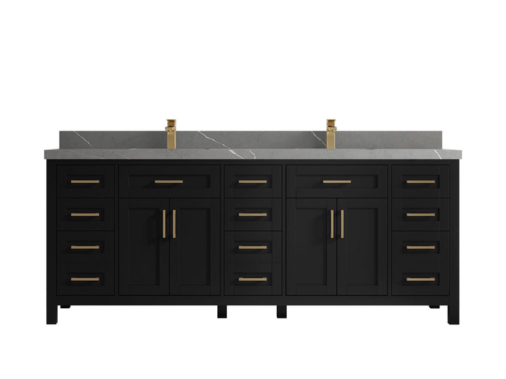 Cambridge 84 in. W x 22 in. D Double Sink Bathroom Vanity - photo 16