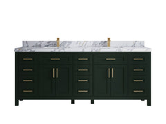 Cambridge 84 in. W x 22 in. D Double Sink Bathroom Vanity - photo 25