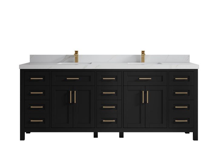 Cambridge 84 in. W x 22 in. D Double Sink Bathroom Vanity - photo 26