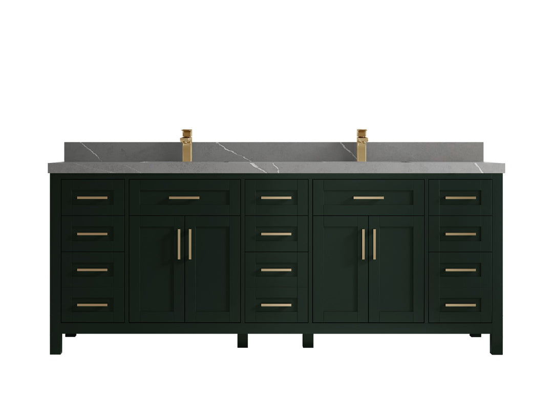 Cambridge 84 in. W x 22 in. D Double Sink Bathroom Vanity - Willow Bath and Vanity