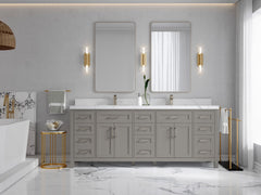 Cambridge 84 in. W x 22 in. D Double Sink Bathroom Vanity - photo 4