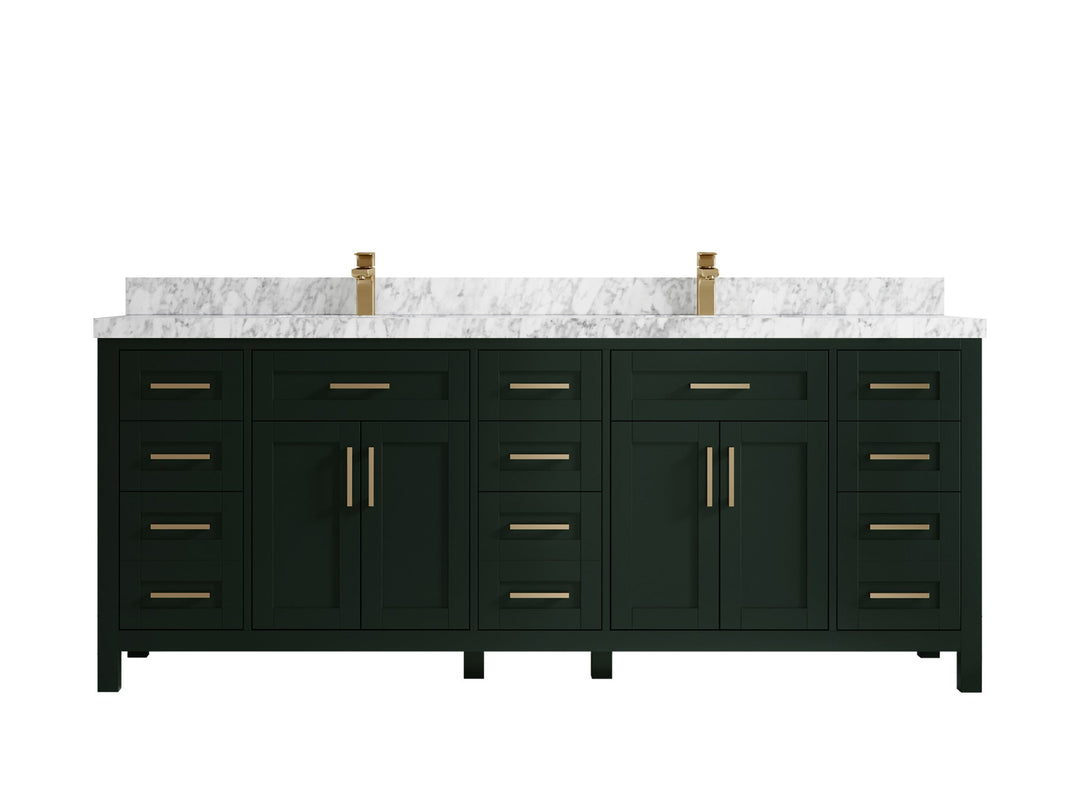 Cambridge 84 in. W x 22 in. D Double Sink Bathroom Vanity - Willow Bath and Vanity