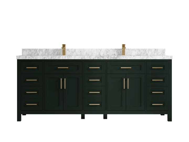 Cambridge 84 in. W x 22 in. D Double Sink Bathroom Vanity - photo 29