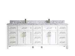 Cambridge 84 in. W x 22 in. D Double Sink Bathroom Vanity - photo 24