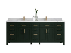 Cambridge 84 in. W x 22 in. D Double Sink Bathroom Vanity - photo 1