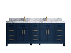 Cambridge 84 in. W x 22 in. D Double Sink Bathroom Vanity - photo 12