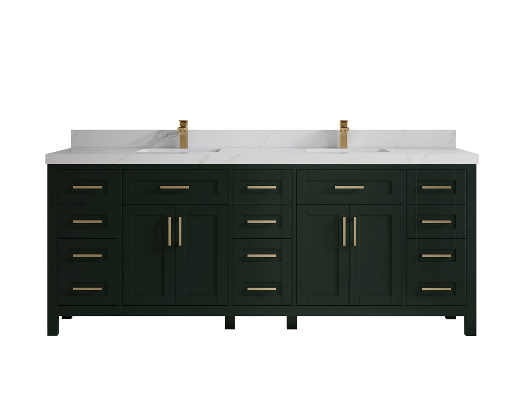 Cambridge 84 in. W x 22 in. D Double Sink Bathroom Vanity - Willow Bath and Vanity