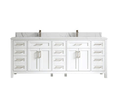 Cambridge 84 in. W x 22 in. D Double Sink Bathroom Vanity - photo 26