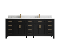 Cambridge 84 in. W x 22 in. D Double Sink Bathroom Vanity - photo 27