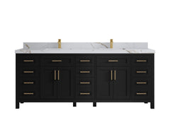 Cambridge 84 in. W x 22 in. D Double Sink Bathroom Vanity - photo 45