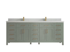 Cambridge 84 in. W x 22 in. D Double Sink Bathroom Vanity - photo 23