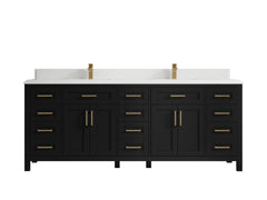 Cambridge 84 in. W x 22 in. D Double Sink Bathroom Vanity - photo 31