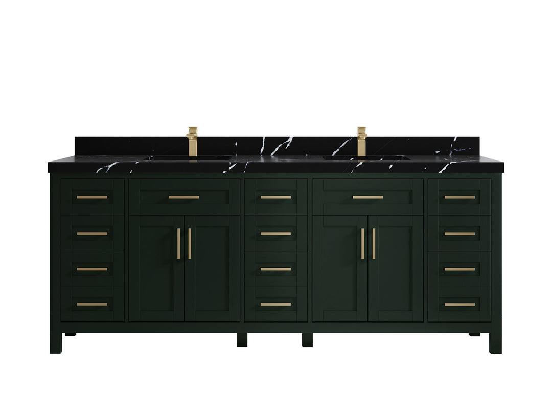 Cambridge 84 in. W x 22 in. D Double Sink Bathroom Vanity - Willow Bath and Vanity