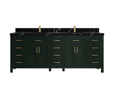 Cambridge 84 in. W x 22 in. D Double Sink Bathroom Vanity - Willow Bath and Vanity