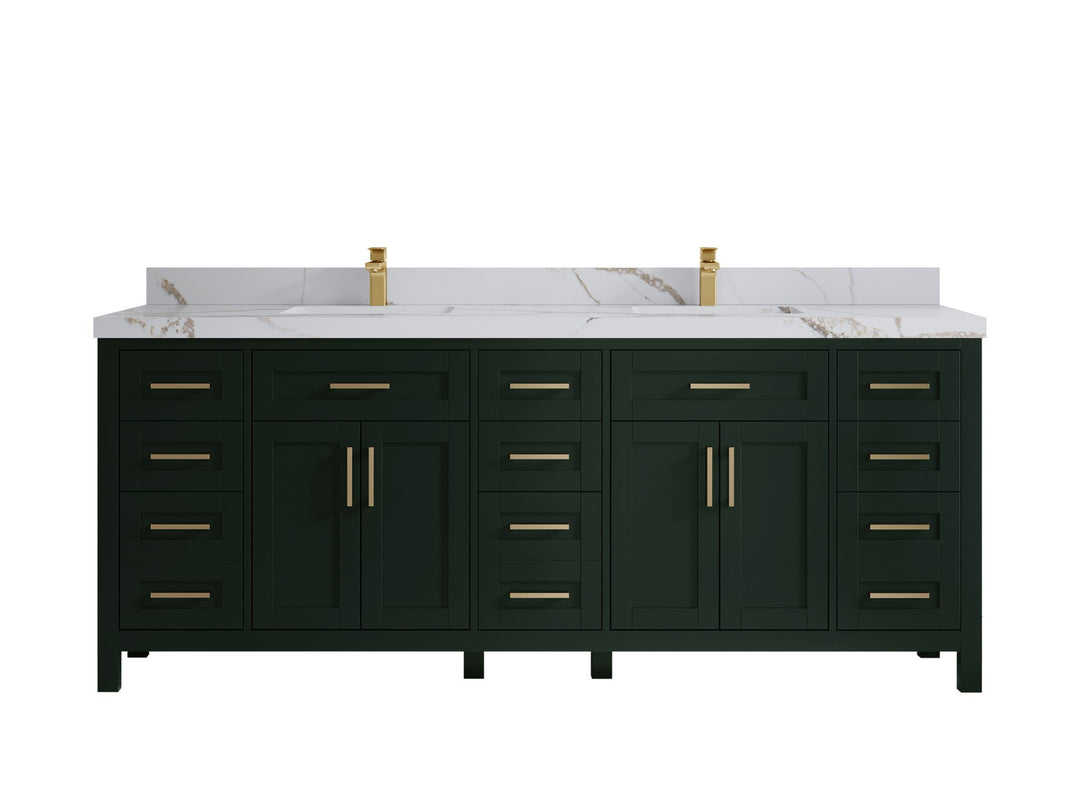 Cambridge 84 in. W x 22 in. D Double Sink Bathroom Vanity - Willow Bath and Vanity