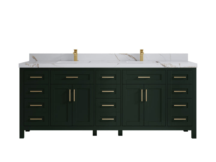Cambridge 84 in. W x 22 in. D Double Sink Bathroom Vanity - photo 19