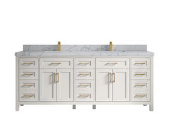 Cambridge 84 in. W x 22 in. D Double Sink Bathroom Vanity - photo 20