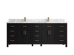 Cambridge 84 in. W x 22 in. D Double Sink Bathroom Vanity - photo 23
