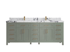 Cambridge 84 in. W x 22 in. D Double Sink Bathroom Vanity - photo 41