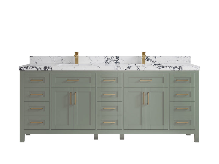 Cambridge 84 in. W x 22 in. D Double Sink Bathroom Vanity - photo 47