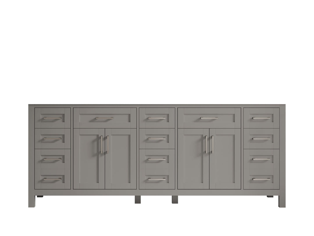 Cambridge 84 in. W x 22 in. D Double Sink Bathroom Vanity - Willow Bath and Vanity