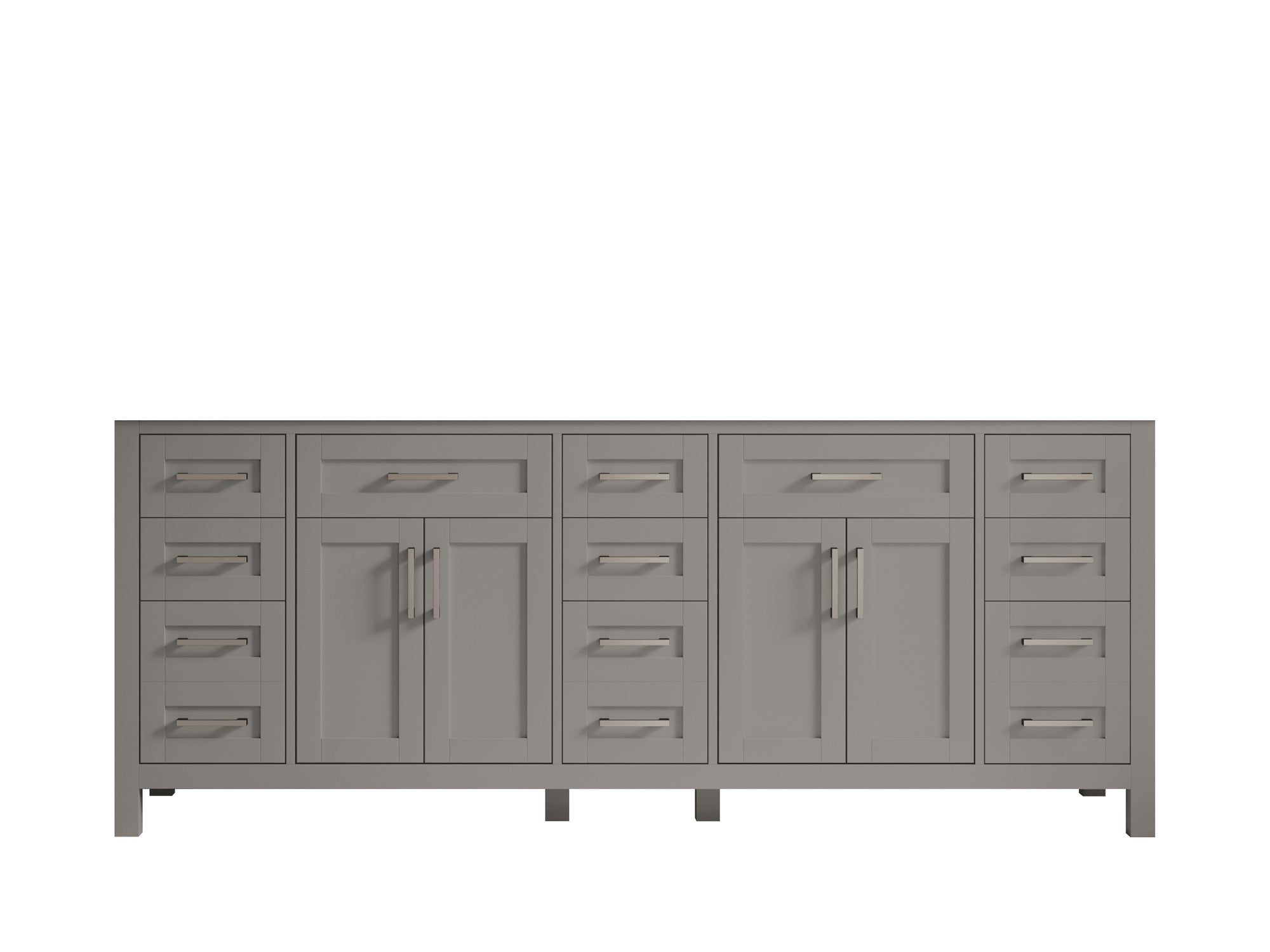 Cambridge 84 in. W x 22 in. D Double Sink Bathroom Vanity - Willow Bath and Vanity