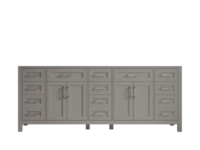 Cambridge 84 in. W x 22 in. D Double Sink Bathroom Vanity - Willow Bath and Vanity