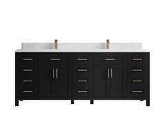 Cambridge 84 in. W x 22 in. D Double Sink Bathroom Vanity - photo 29