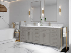 Cambridge 84 in. W x 22 in. D Double Sink Bathroom Vanity - photo 2