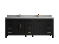 Cambridge 84 in. W x 22 in. D Double Sink Bathroom Vanity - photo 35
