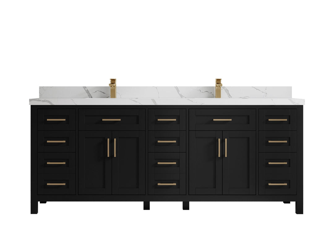 Cambridge 84 in. W x 22 in. D Double Sink Bathroom Vanity - Willow Bath and Vanity