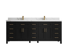 Cambridge 84 in. W x 22 in. D Double Sink Bathroom Vanity - photo 17