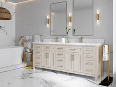 Cambridge 84 in. W x 22 in. D Double Sink Bathroom Vanity - photo 2