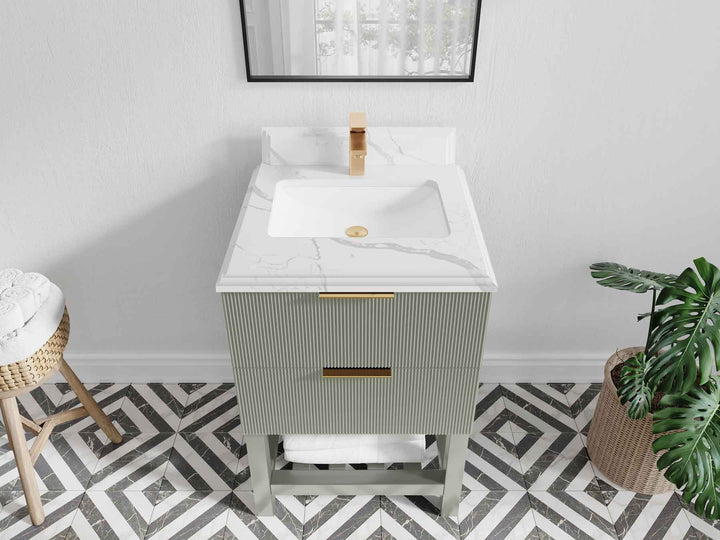 Catalina 24 in. W x 22 in. D Single Sink Bathroom Vanity - photo 21