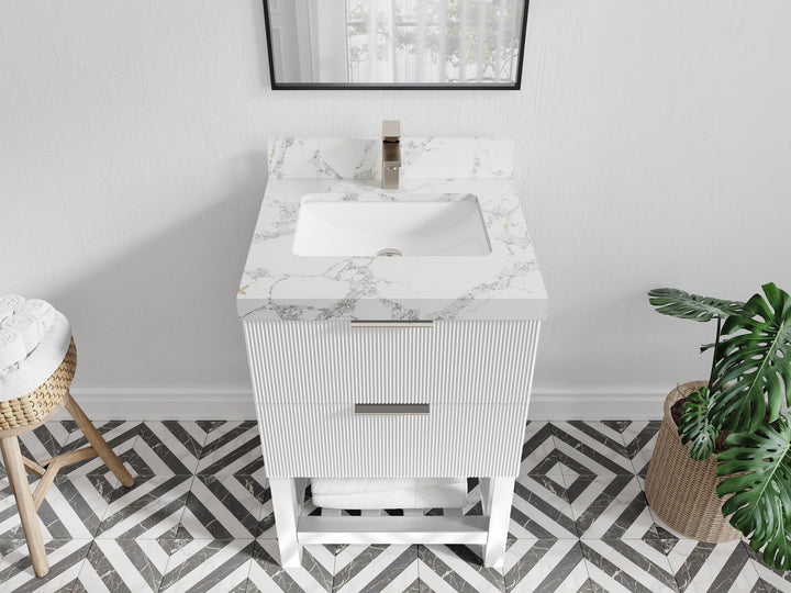 Catalina 24 in. W x 22 in. D Single Sink Bathroom Vanity - photo 16