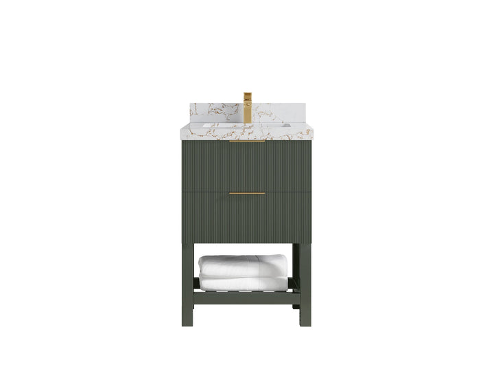 Catalina 24 in. W x 22 in. D Single Sink Bathroom Vanity - photo 38
