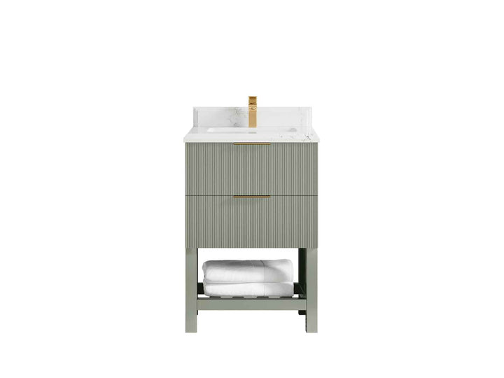 Catalina 24 in. W x 22 in. D Single Sink Bathroom Vanity - photo 24