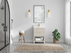 Catalina 24 in. W x 22 in. D Single Sink Bathroom Vanity - photo 4
