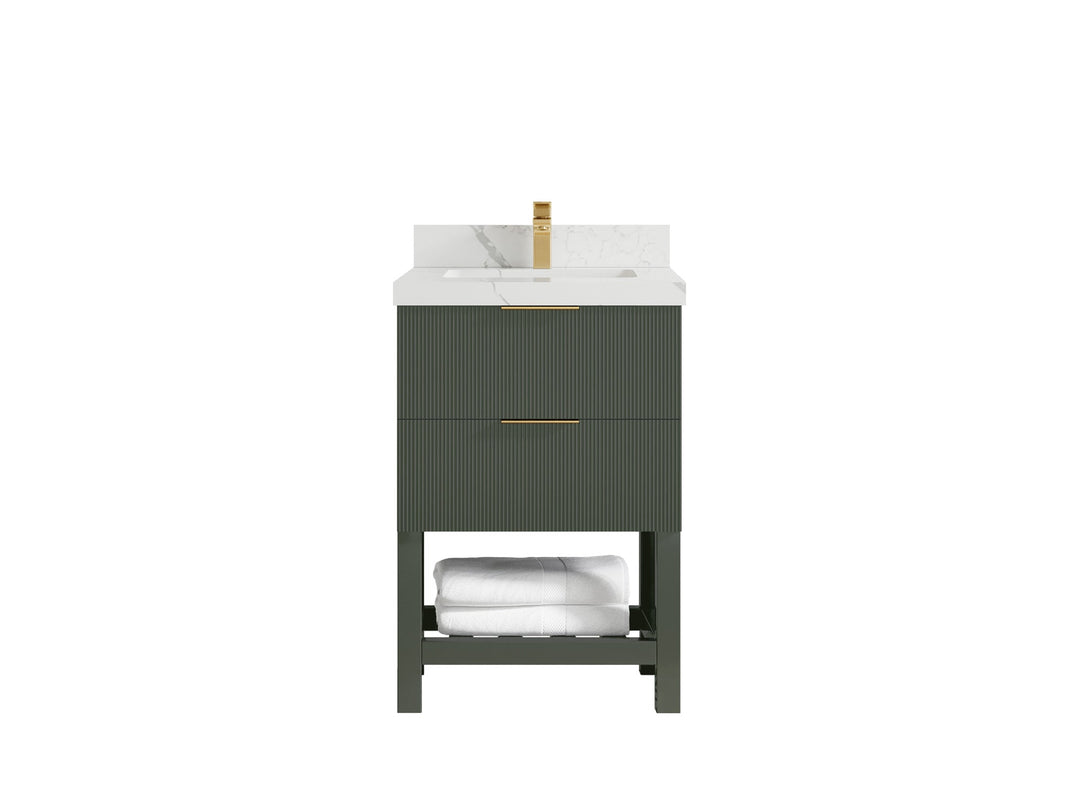 Catalina 24 in. W x 22 in. D Single Sink Bathroom Vanity - Willow Bath and Vanity
