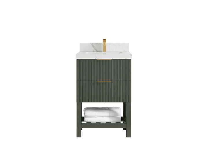 Catalina 24 in. W x 22 in. D Single Sink Bathroom Vanity - photo 14