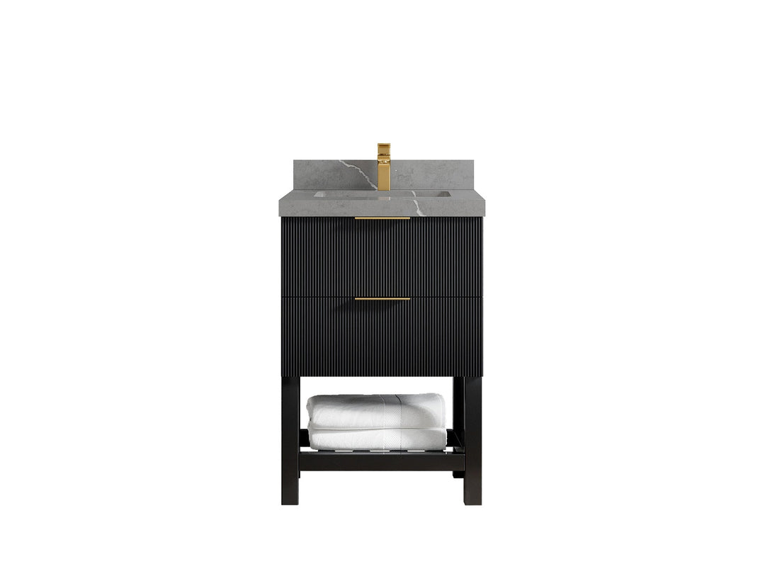 Catalina 24 in. W x 22 in. D Single Sink Bathroom Vanity - Willow Bath and Vanity