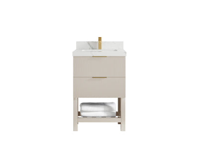 Catalina 24 in. W x 22 in. D Single Sink Bathroom Vanity - Willow Bath and Vanity