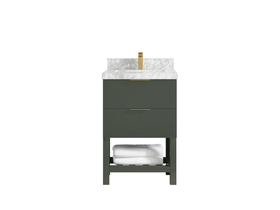 Catalina 24 in. W x 22 in. D Single Sink Bathroom Vanity - Willow Bath and Vanity