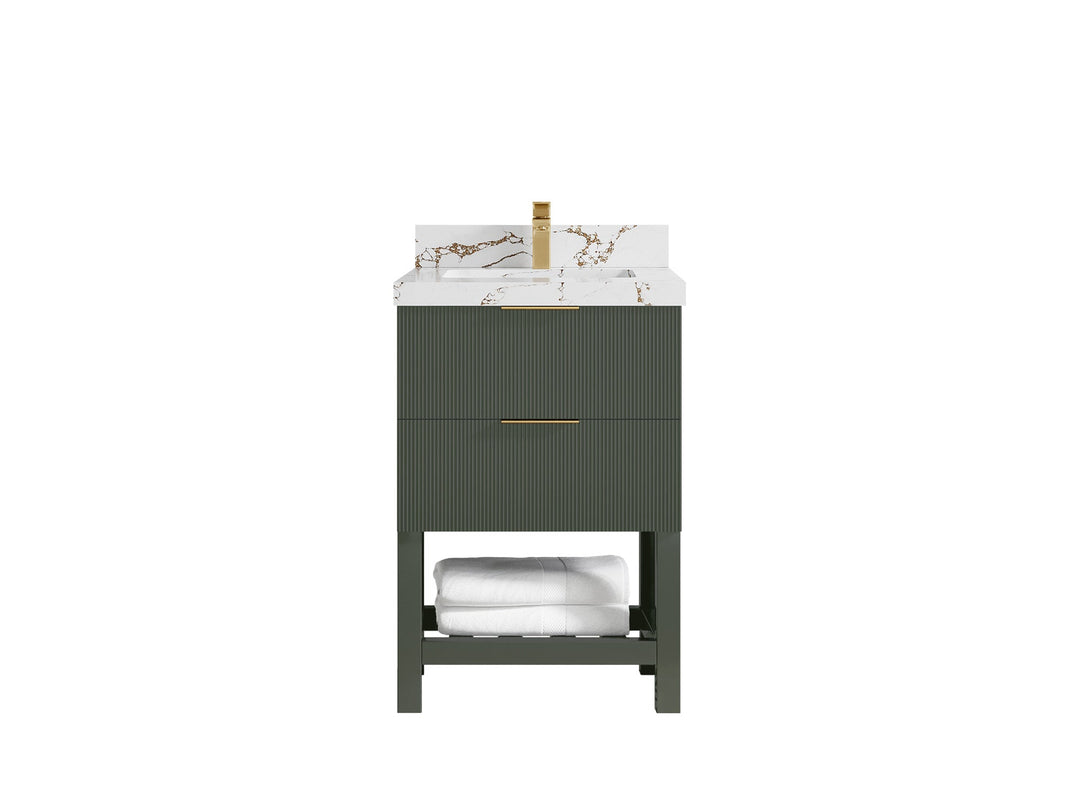 Catalina 24 in. W x 22 in. D Single Sink Bathroom Vanity - Willow Bath and Vanity