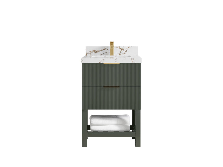 Catalina 24 in. W x 22 in. D Single Sink Bathroom Vanity - photo 36