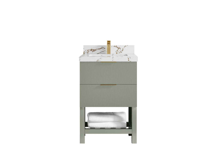 Catalina 24 in. W x 22 in. D Single Sink Bathroom Vanity - photo 34