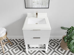 Catalina 24 in. W x 22 in. D Single Sink Bathroom Vanity - photo 31