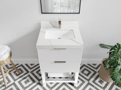 Catalina 24 in. W x 22 in. D Single Sink Bathroom Vanity - photo 8