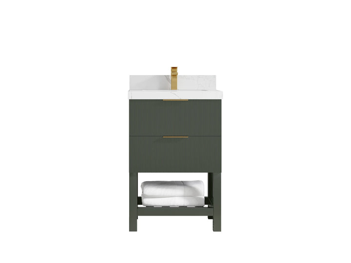 Catalina 24 in. W x 22 in. D Single Sink Bathroom Vanity - photo 1